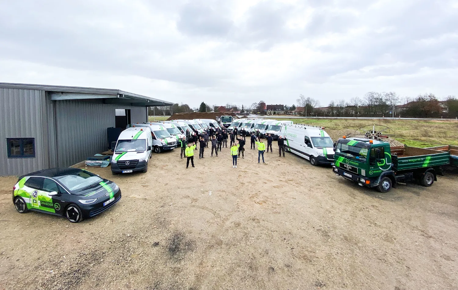 Drager Leitungsbau Über uns Team Draeger Wrede Hessemüller Teichert